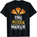 Funny The Pizza Maker Pizza Making Pizza Makers Apparel | High Search Volume | Aesthetic Fit
