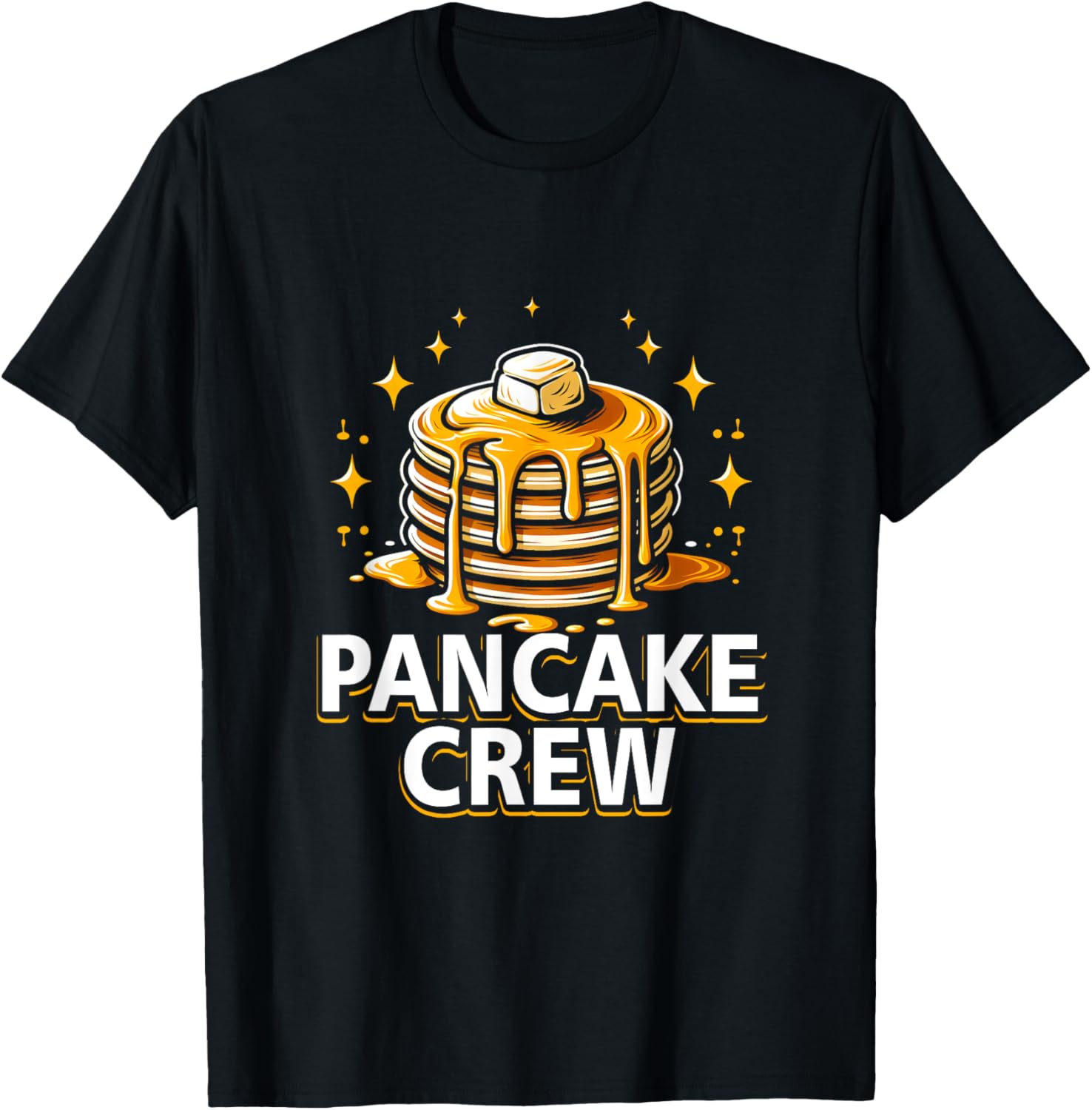 Pancake Crew Breakfast Food Syrup Cute Pancake Maker Apparel | Trending 2025 | Aesthetic Fit