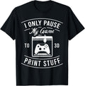 3D Printing Tshirt for a 3D-Printer Enthusiast T-Shirt | Best Seller Pick | Aesthetic Fit