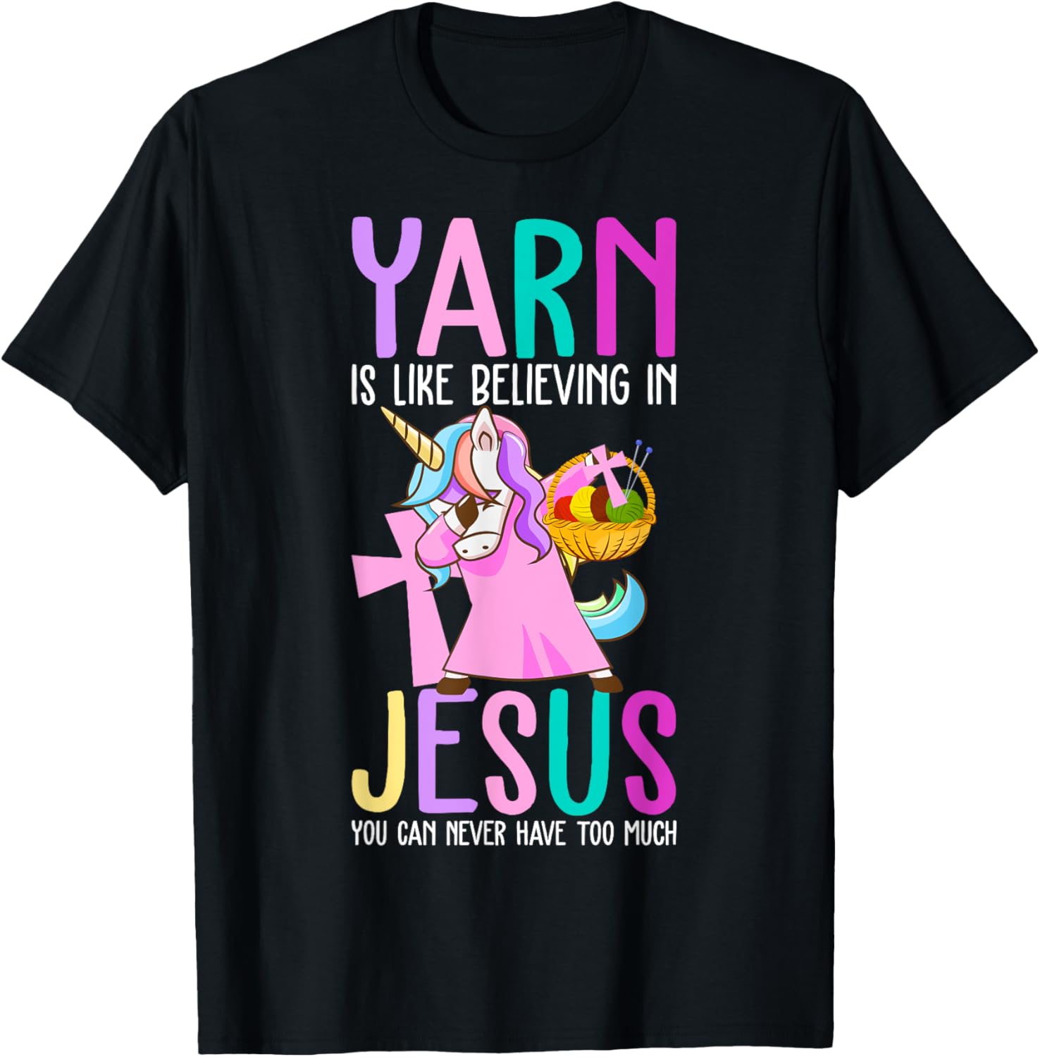 Yarn Is Like Believing In Jesus Yarn Lover Quilting Sewing Yarn Supply | Top Rated | Perfect for Crafters
