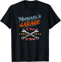 Michael's Garage funny t shirt men T-Shirt | Everyday Casual Wear