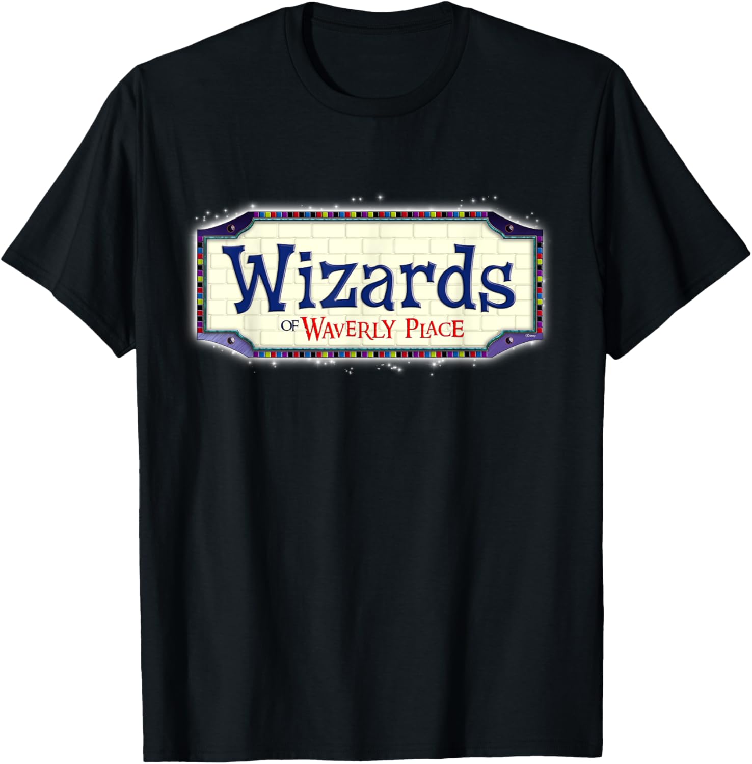 Disney Channel Official Wizards of Waverly Place Logo Apparel | Bestseller Style | Aesthetic Casual Look