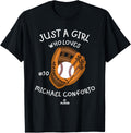 A Girl Who Loves Michael Conforto Baseball Player New York Apparel | Premium Quality