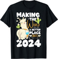 1 Birthday Making the world a better place since 2024 Apparel | High Search Volume | Daily Wear Essential