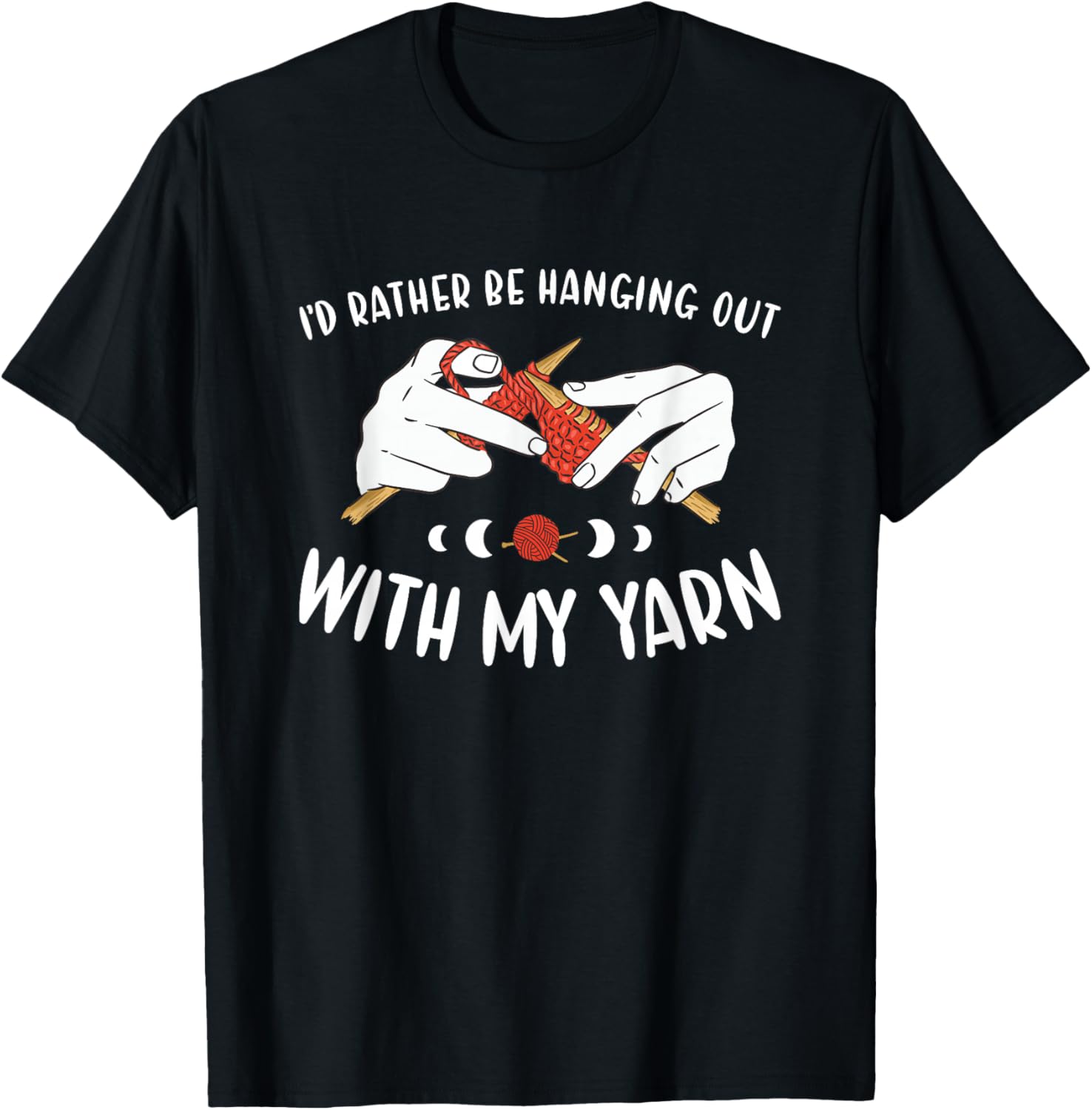 I'd Rather Be Hanging Out with My Yarn Knitting Yarn Supply | Top Rated | Best Seller Choice