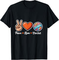 Love Crochet Funny Yarn Crocheting Lover Yarn Supply | Top Rated | Perfect for Crafters