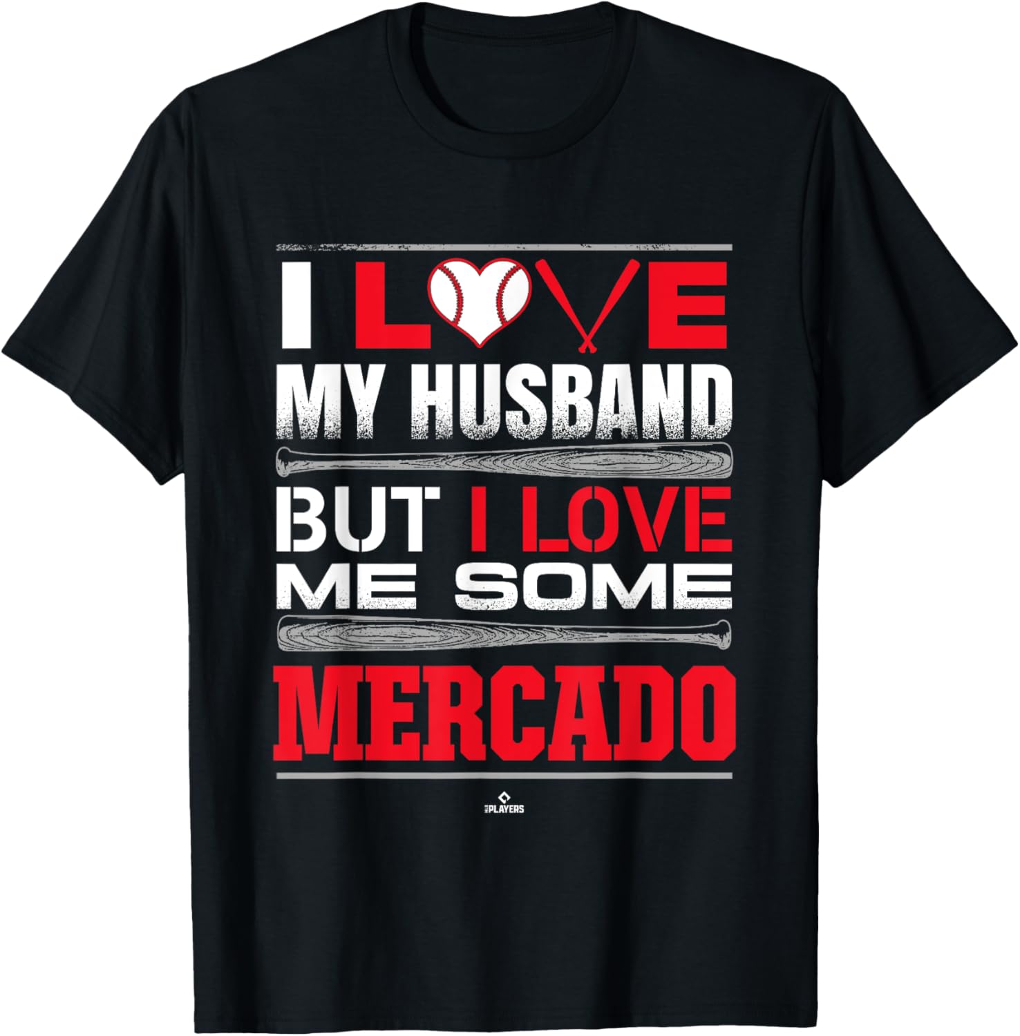 I Love My Husband Michael Mercado Philadelphia Baseball Apparel | Everyday Casual Wear