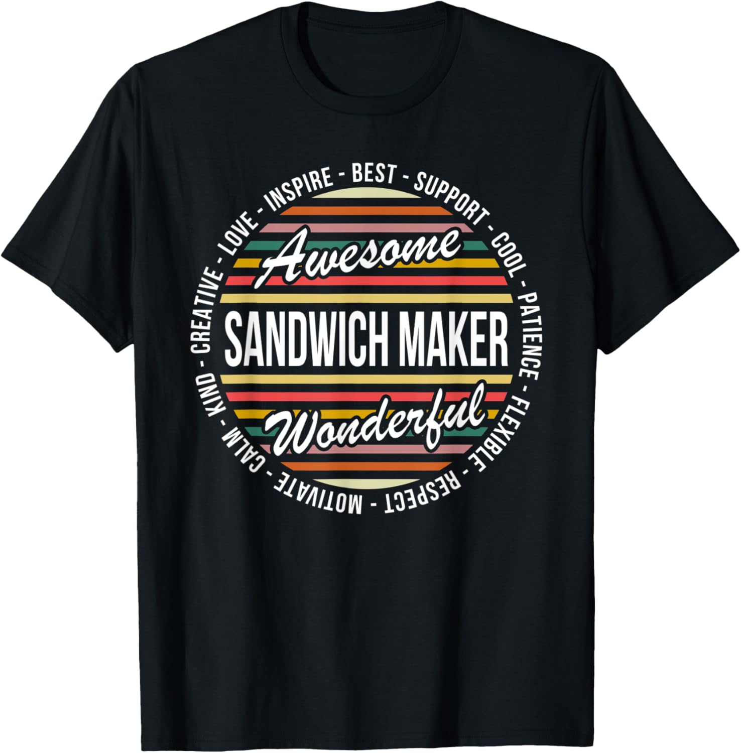 Sandwich Maker Funny Gifts Appreciation Inspire Apparel | Premium Quality | Must-Have Style