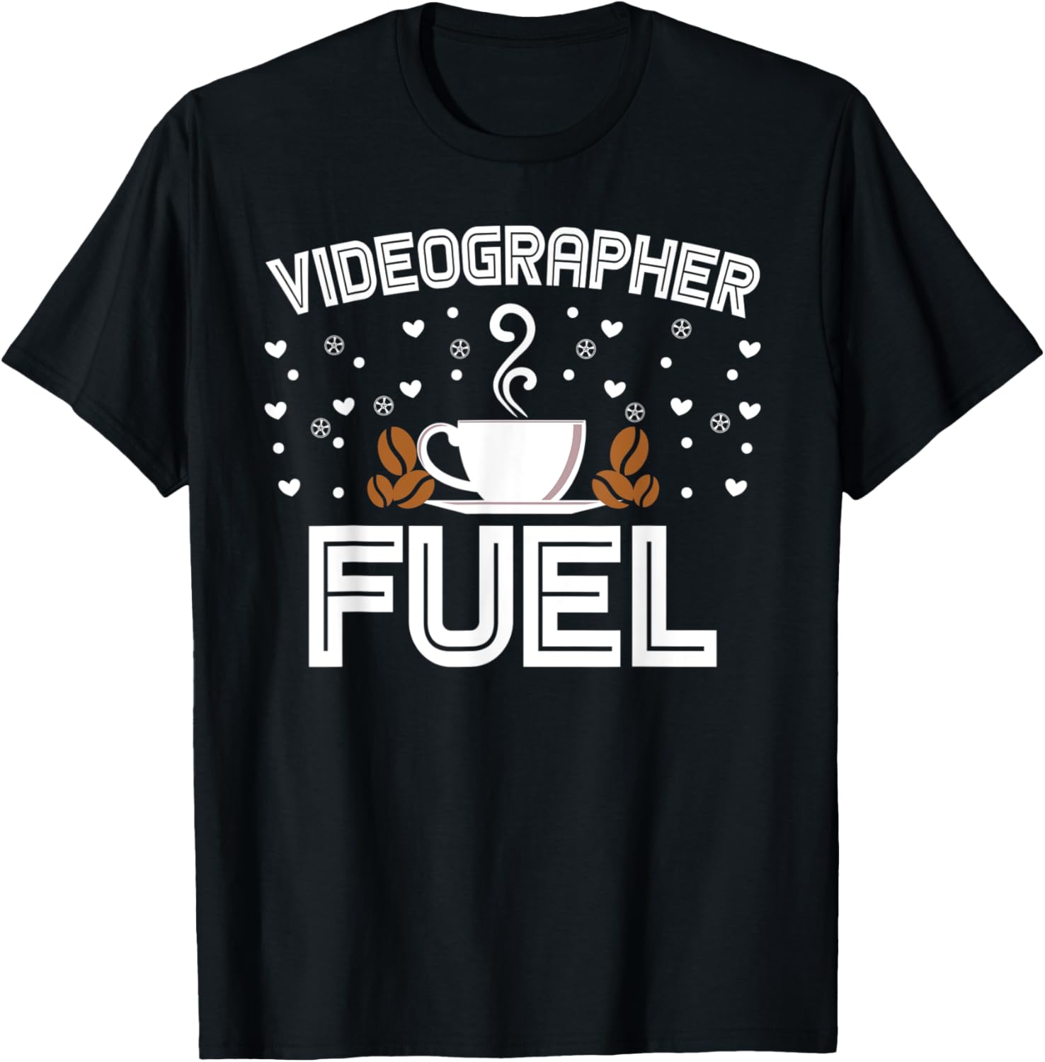 Videographer Fuel - Coffee Lover Videography Video Maker Apparel | US Viral Style | Aesthetic Fit
