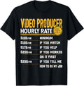 Video Producer Hourly Rate Producer Director Filmmaker Apparel | High Search Volume | Must-Have Style