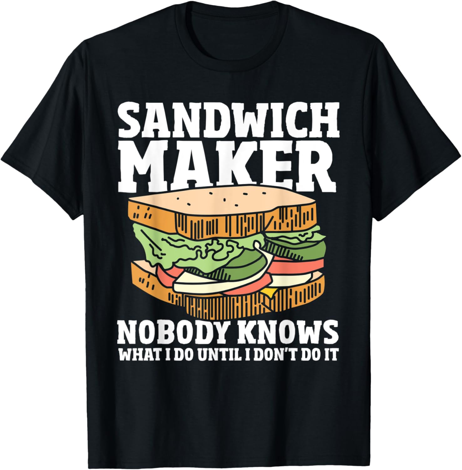 Food Sandwich Making - Make Me A Sammich Sandwich Maker Apparel | Best Seller Pick | Perfect Gift Idea
