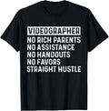 Videographer Rich Videography Filmmaker Apparel | US Viral Style | Perfect Gift Idea