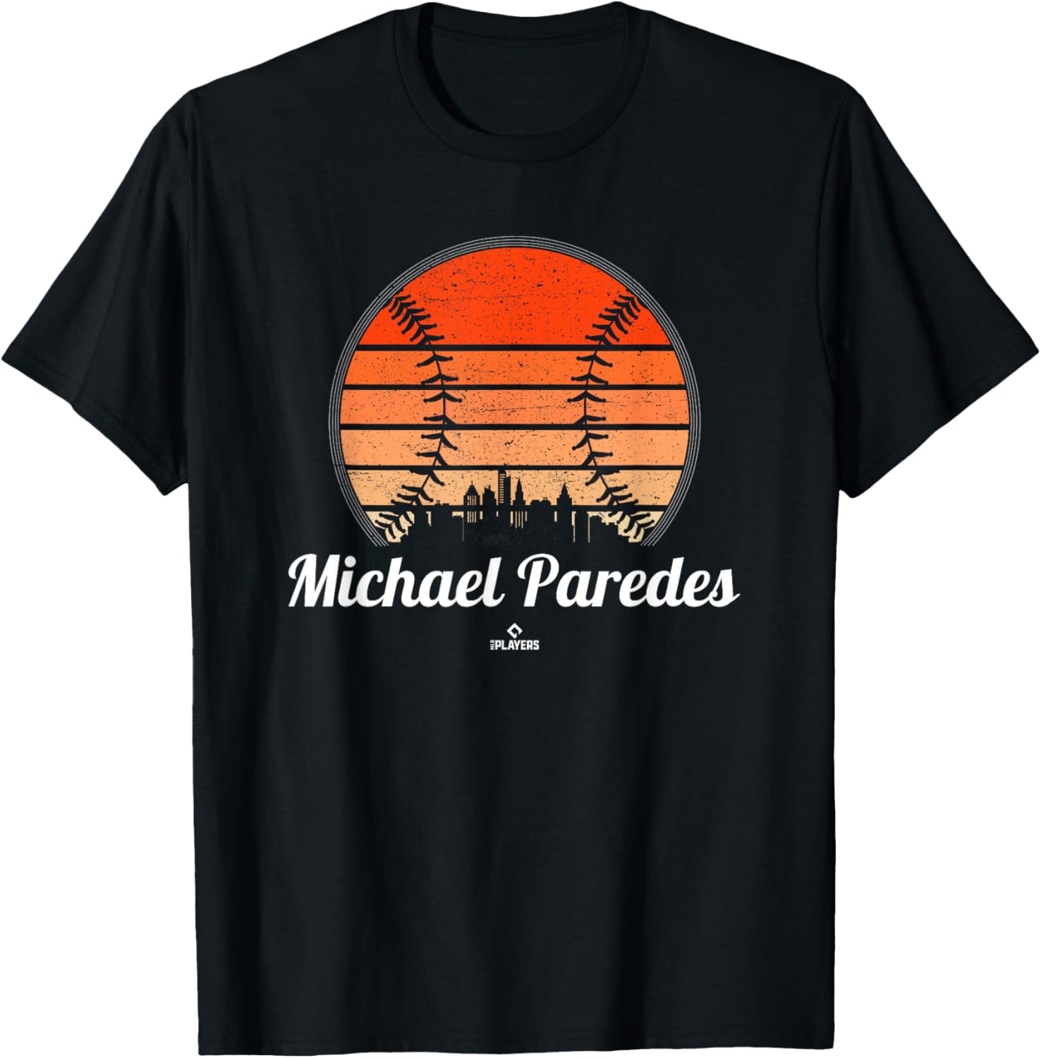 Vintage Baseball Sunset Michael Paredes Prospect Baseball Apparel | Perfect Gift Idea