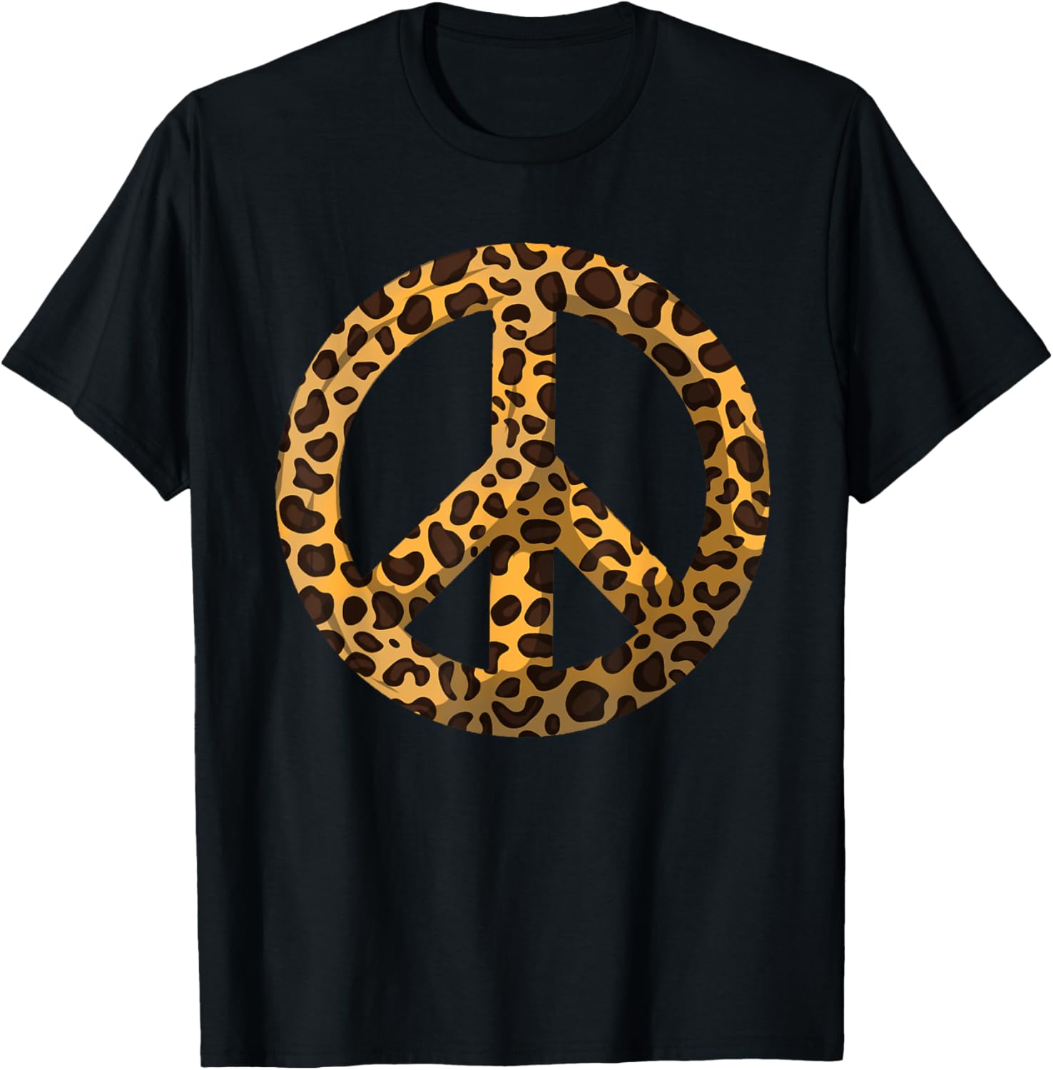 Funny Leopard Print Peace Sign Gift Cool Love Kindness Fan Apparel Viral TikTok Find Best Seller Look