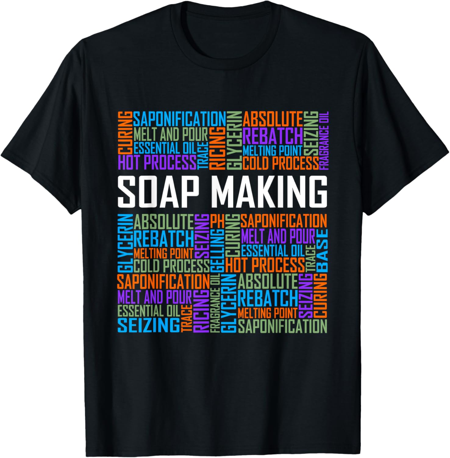 Soap Making Words for Soapmaking Lover Soap Maker Hobby Apparel | US Viral Style | Must-Have Style