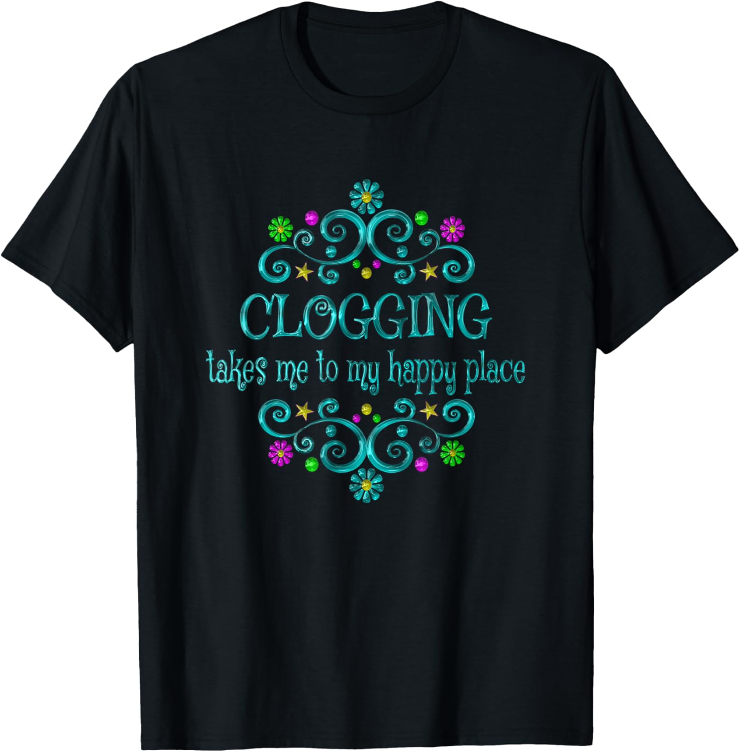 Clogging Happy Place Apparel | US Viral Pick | Top Rated Comfort