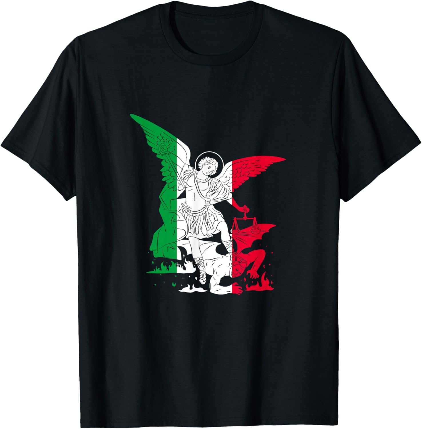 St. Michael The Archangel defender of Italy Apparel | Premium Quality