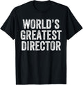 World's Greatest Director Funny Creative Filmmaker Apparel | Best Seller Pick | Aesthetic Fit