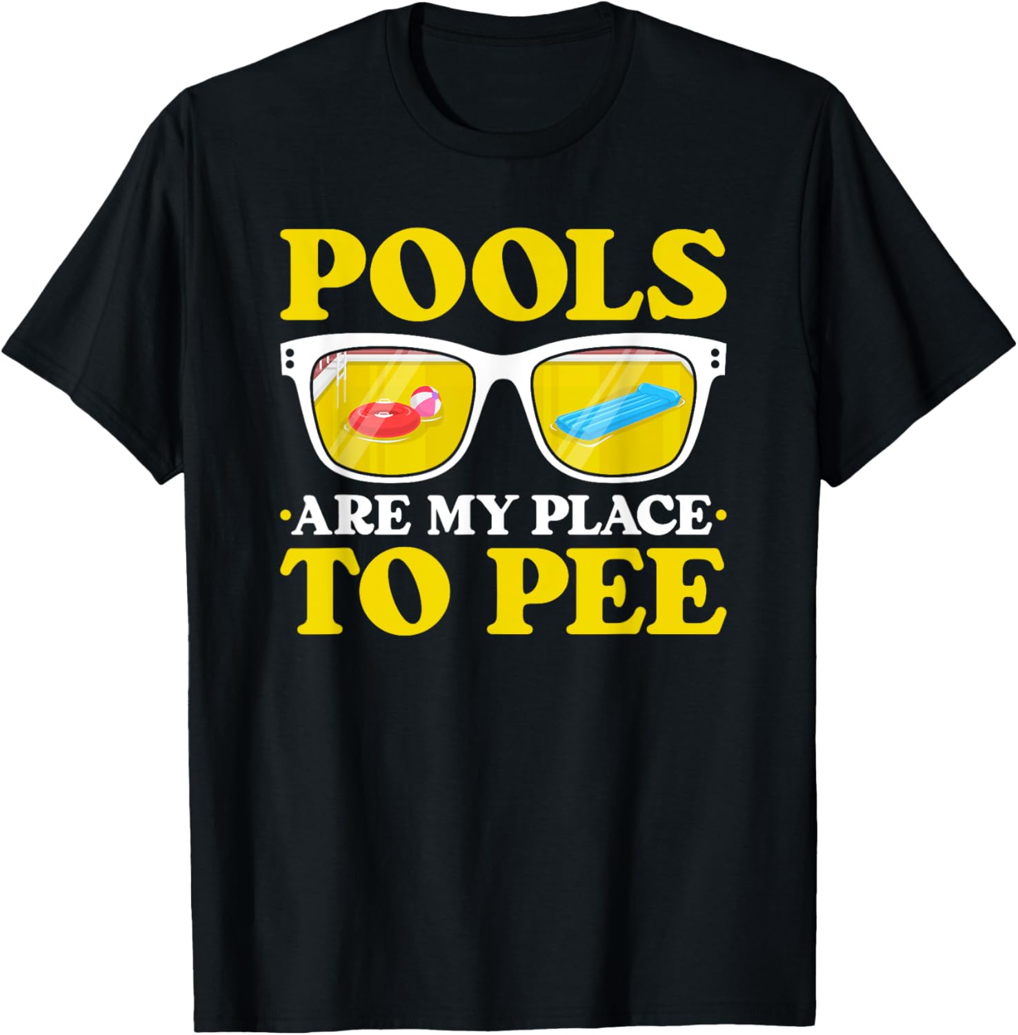 Pools Place To Pee Swimming Pool Boy Apparel | Premium Quality | Customer Favorite