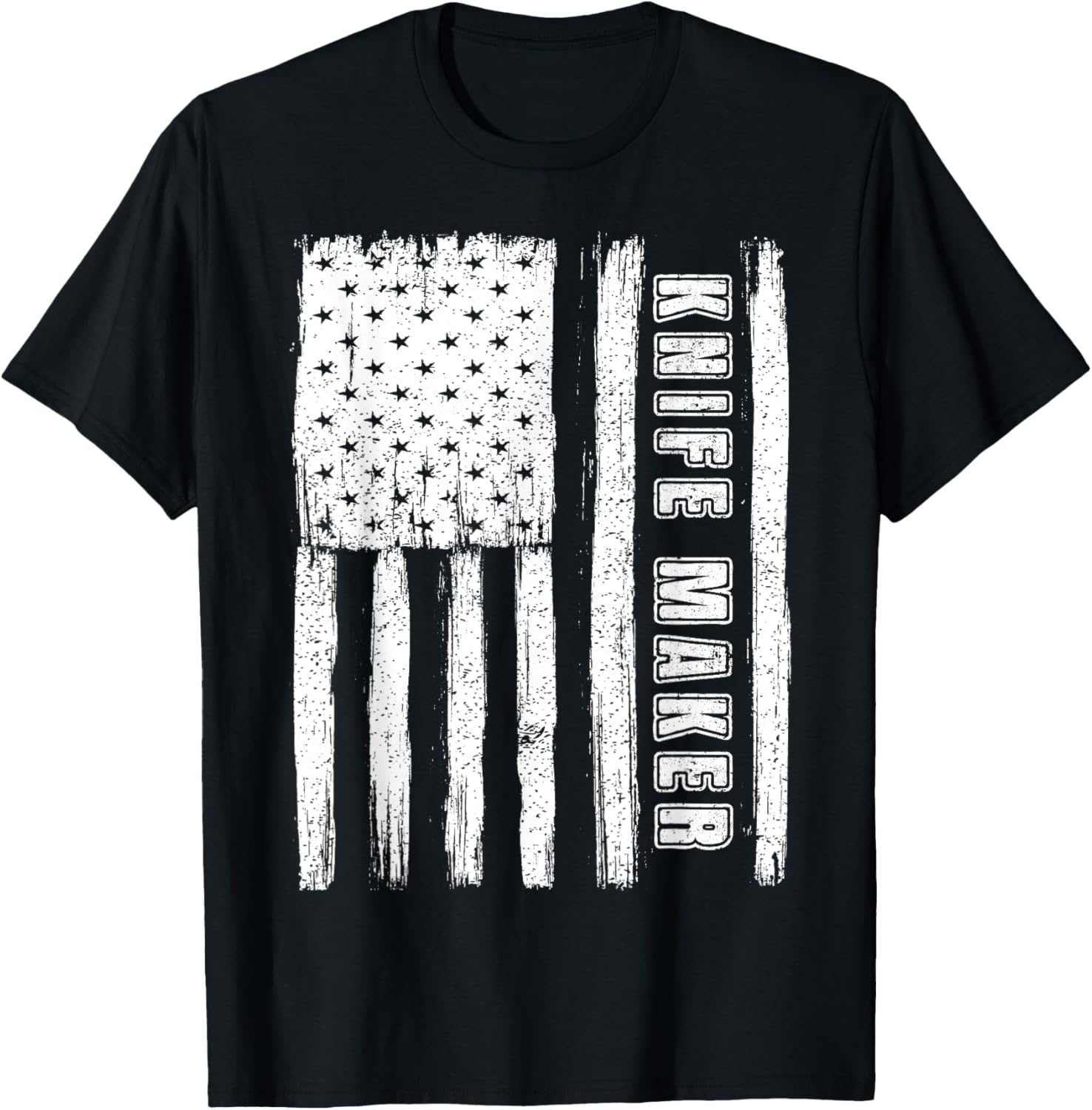 Fourth of July Shirts for Men American Flag knife maker T-Shirt | High Search Volume | Aesthetic Fit