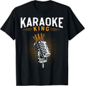 Karaoke King For Singers and Music Makers Karaoke Apparel | High Search Volume | Comfort Daily Wear