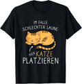 In Falle Schlechter Laune Hier Cat Place Cats Apparel | US Viral Pick | Aesthetic Casual Look
