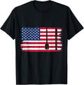 Auger Maker Patriotic US Flag T-Shirt for Women Kids Men T-Shirt | US Viral Style | Aesthetic Fit
