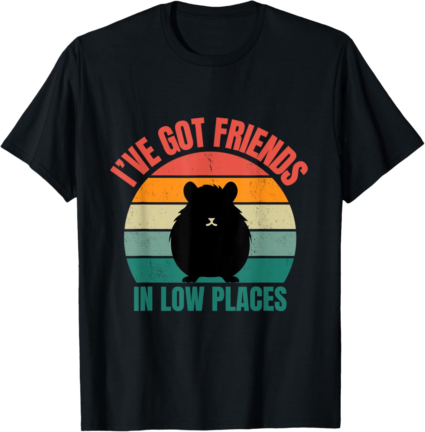 Hamster I've Got Friends In Low Places Apparel | Google Shopping Optimized | Aesthetic Casual Look
