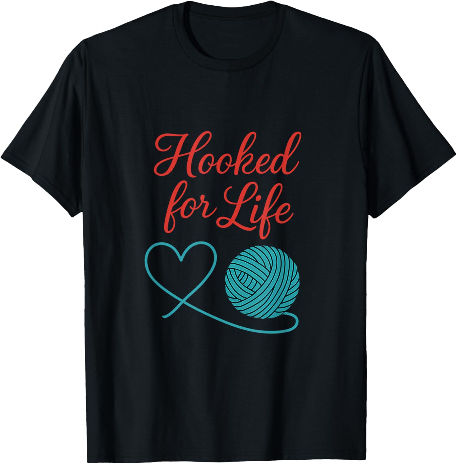 Hooked for Life Knitting Heart Yarn Design Yarn Supply | High Search Volume | Customer Favorite