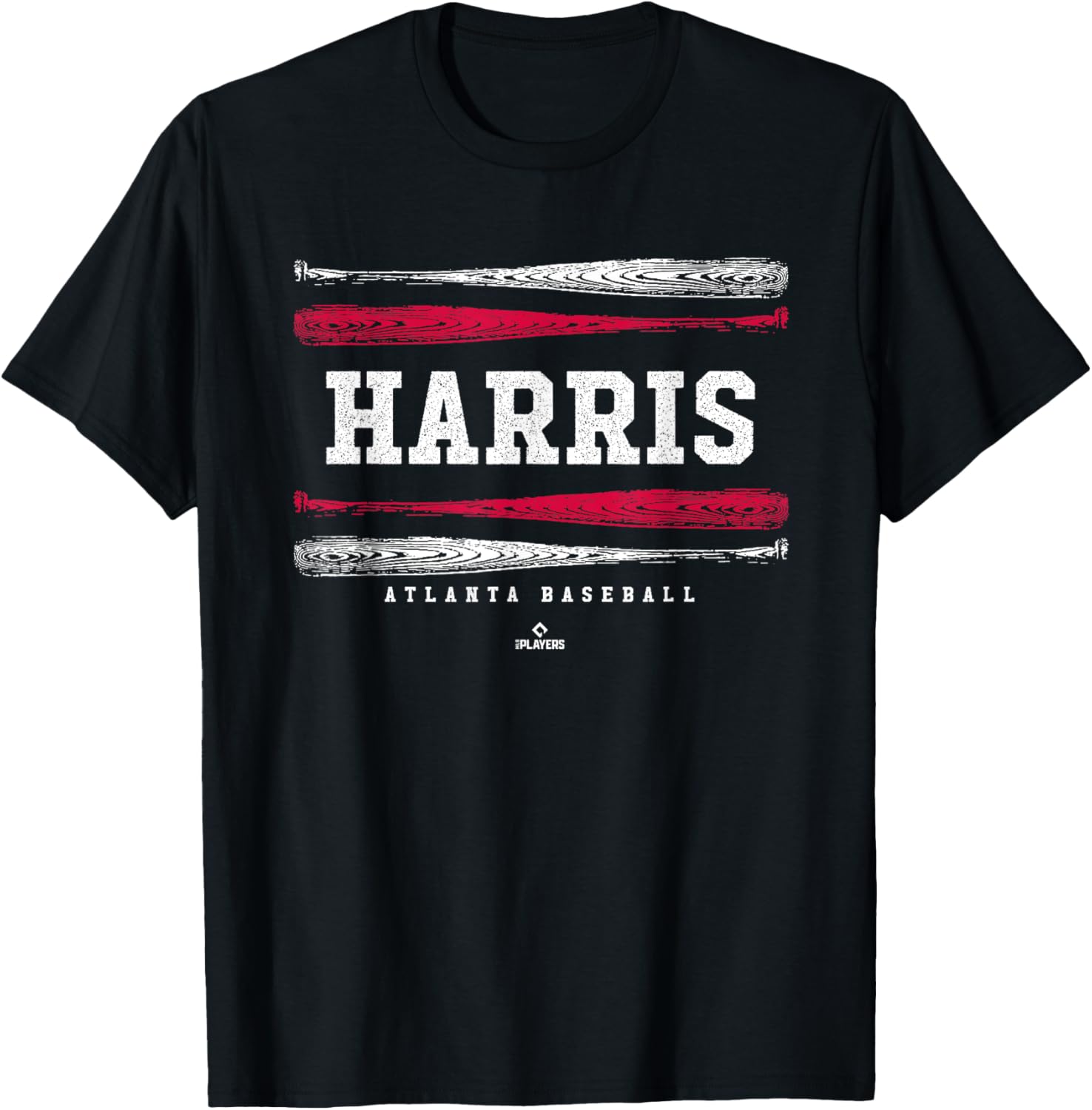 Vintage Baseball Bat Gameday Michael Harris Atlanta MLBPA Apparel | Viral Streetwear Style