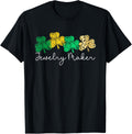 Shamrock Leopard Saint Paddy's Jewelry Maker St Patricks Day Apparel | Best Seller Pick | Aesthetic Fit
