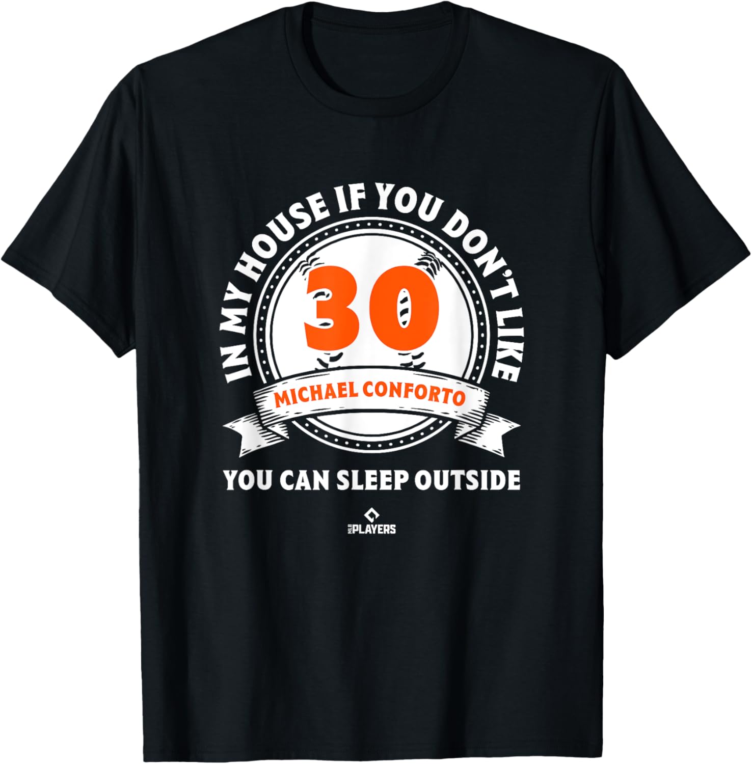 In My House Michael Conforto MLBPA Baseball Player Apparel | Everyday Casual Wear