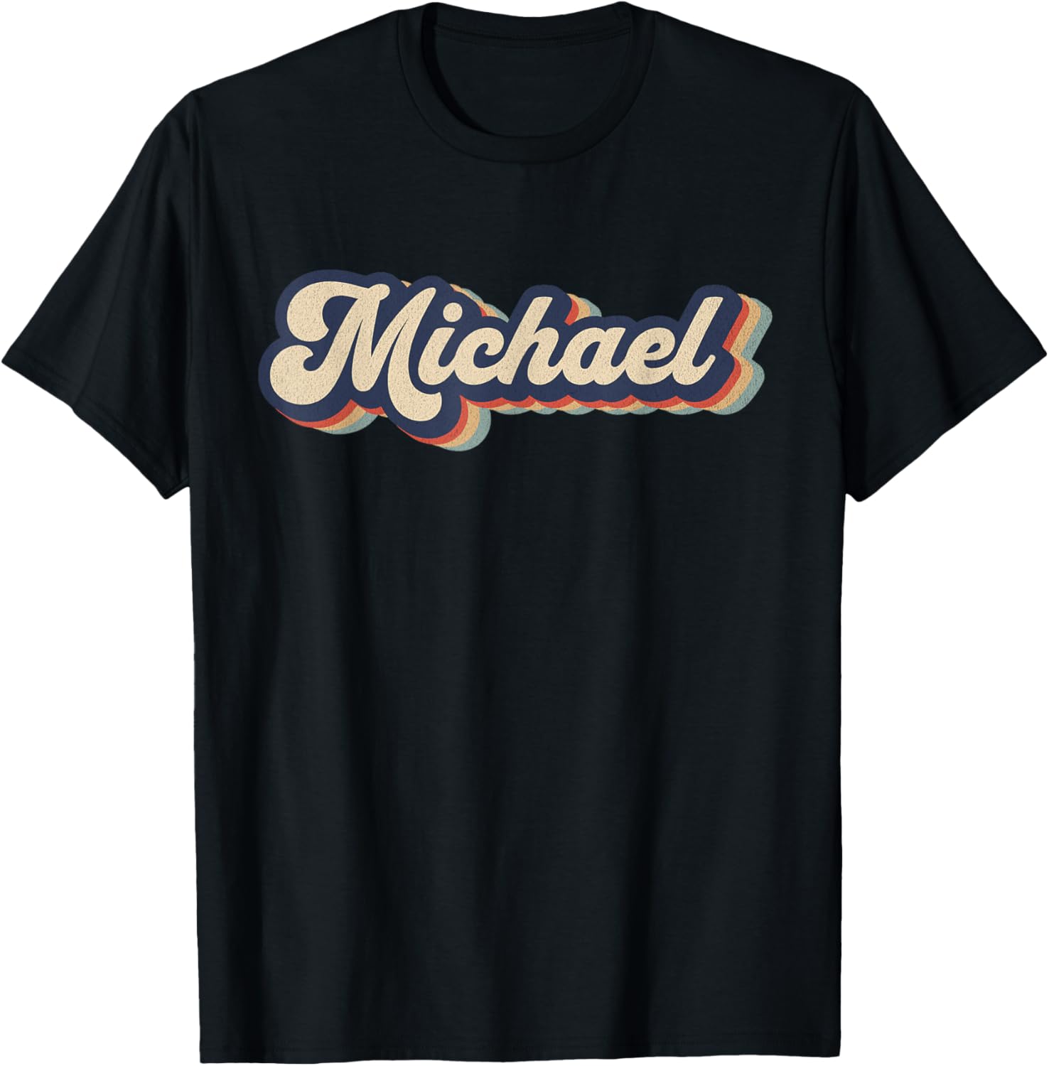 Mens Retro Vintage Michael Name Personalized Apparel | Premium Quality