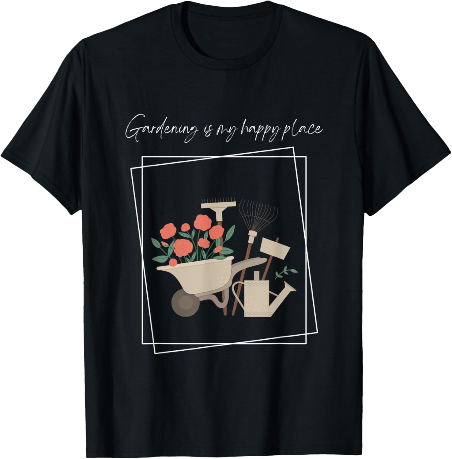 Gardening is my happy place Apparel | Premium Quality | Customer Favorite