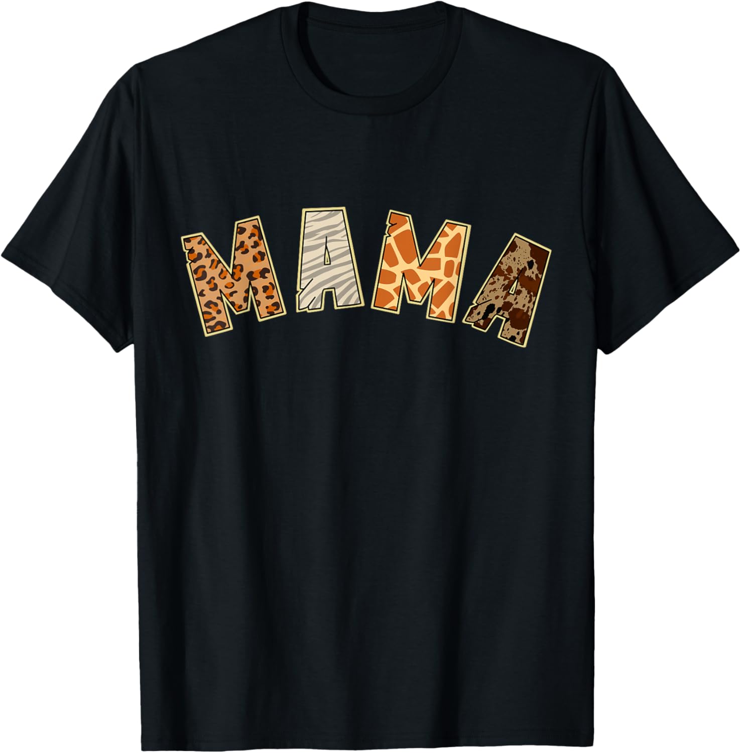 Mama Animal Print Leopard Cheetah Graphic Tee T Shirt Viral TikTok Find Gift Ready