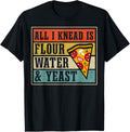 Flour, water and yeast - hobby pizza baker, pizza maker Apparel | US Viral Style | Must-Have Style