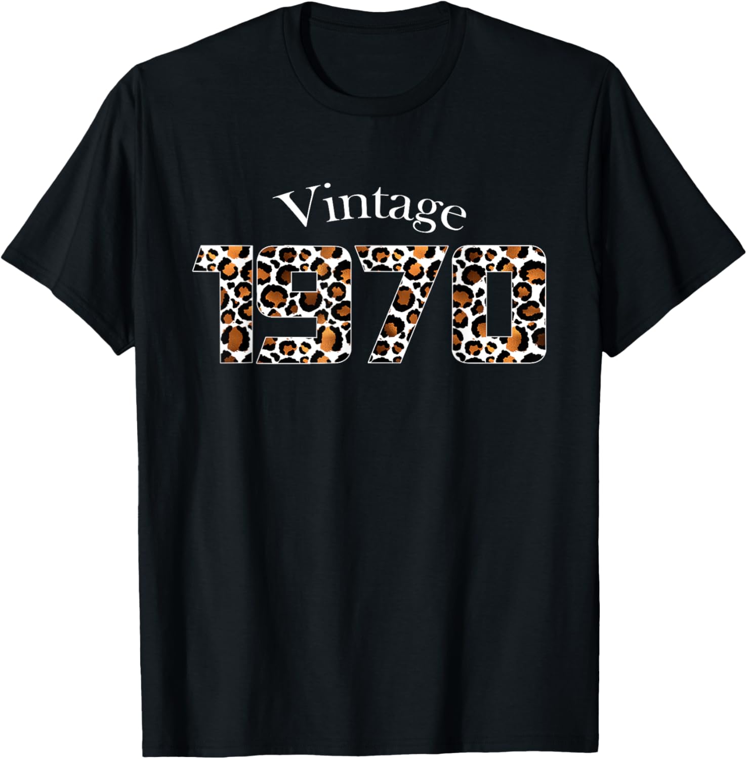 1970 Leopard Cheetah Print 54th Birthday Vintage 1970 Apparel Viral TikTok Find US Top Pick
