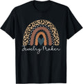Cute Design Leopard Boho Rainbow for Jewelry Maker Squad Apparel | Premium Quality | Must-Have Style