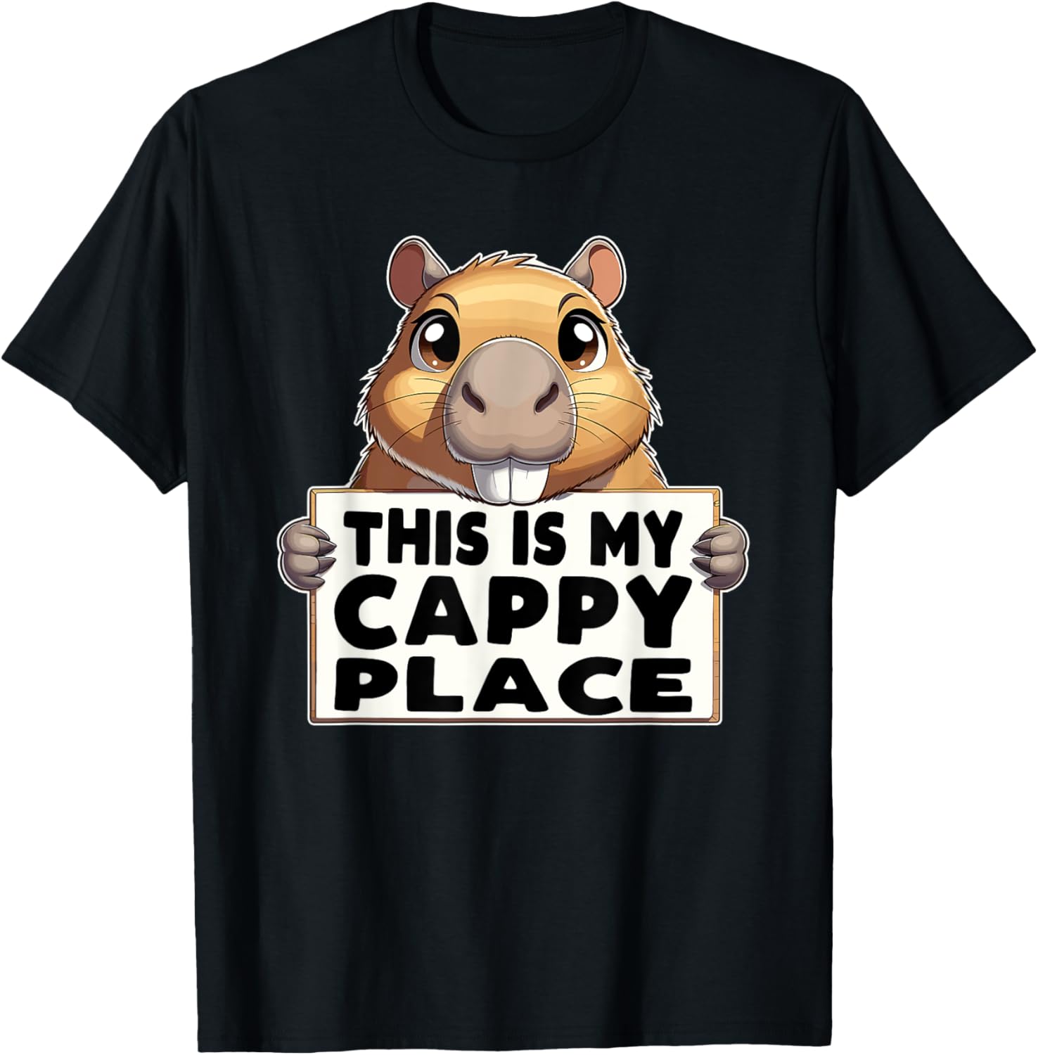 This Is My Cappy Place Capybara Apparel | US Viral Pick | Aesthetic Casual Look