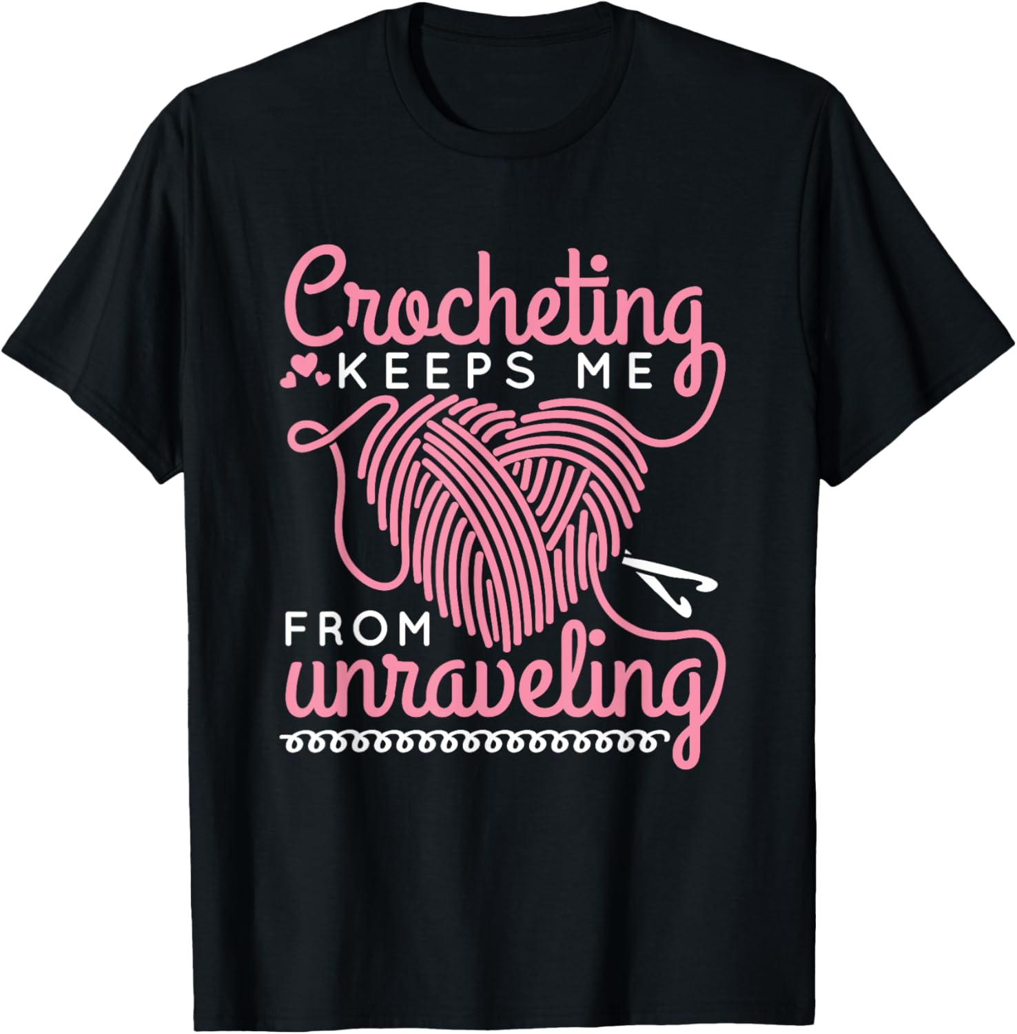 Crochet Crocheter Funny Yarn Lover Crafting Unraveling Yarn Supply | Top Rated | Customer Favorite