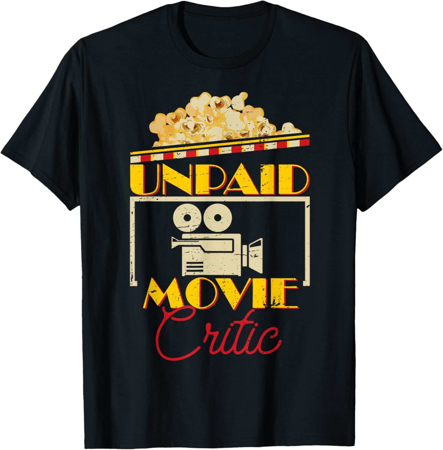 Unpaid Movie Critic Film Director Filmmaker Fun Apparel | US Viral Style | Aesthetic Fit