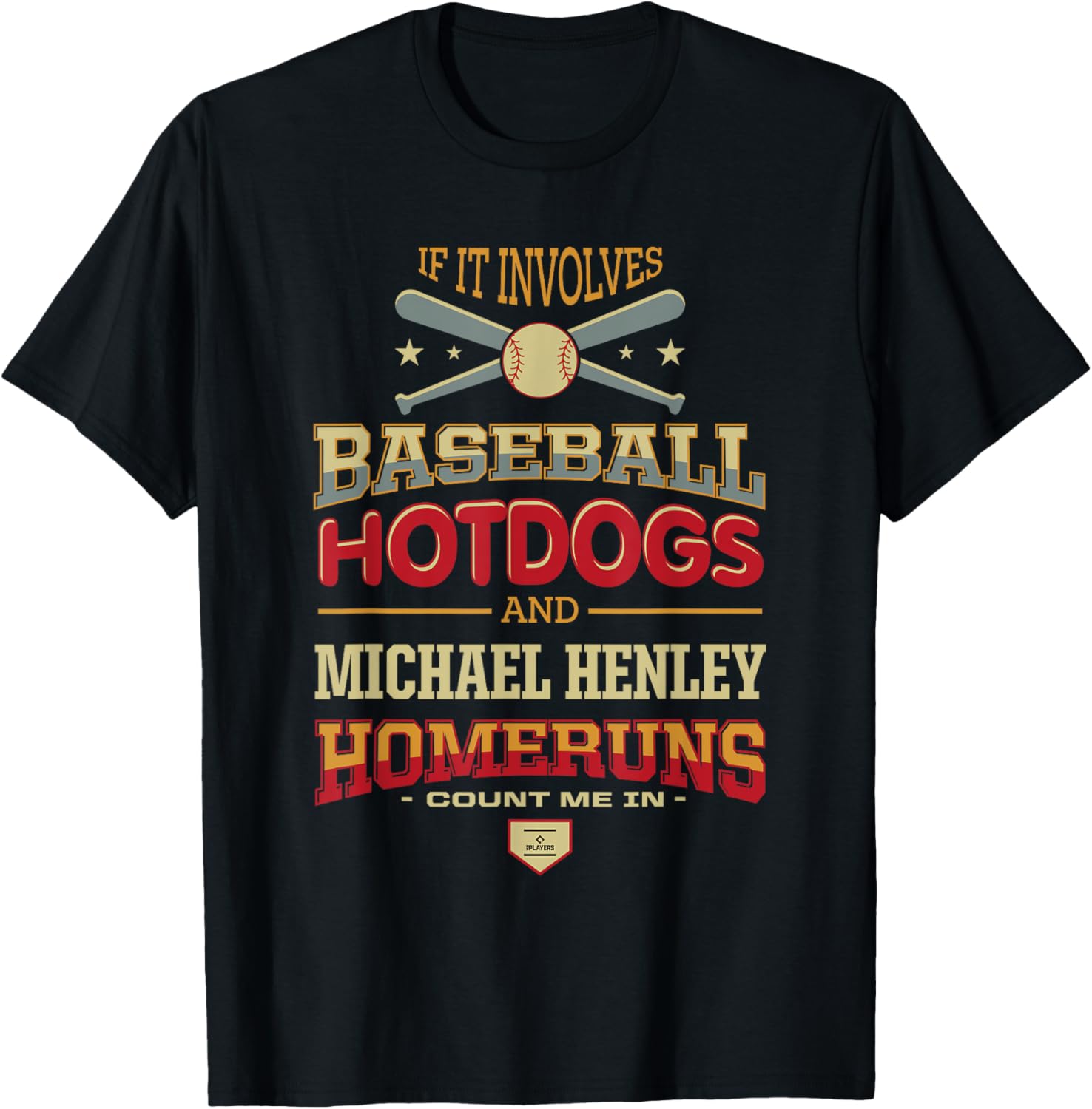 Baseball, Hotdogs and Michael Henley Prospect Baseball Fan Apparel | US Best Seller