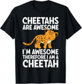 Kids Cheetahs Are Awesome I Am A Cheetah Funny Apparel Viral TikTok Find Best Seller Look