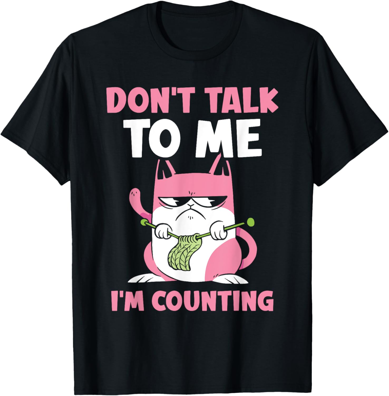 Don't Talk To Me I'm Counting Knitting Yarn Knit Knitter Yarn Supply | Trending 2025 | Perfect for Crafters