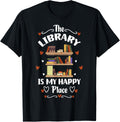 The Library Is My Place Book Readers Librarians Bookworms Apparel | Trending 2025 | Top Rated Comfort