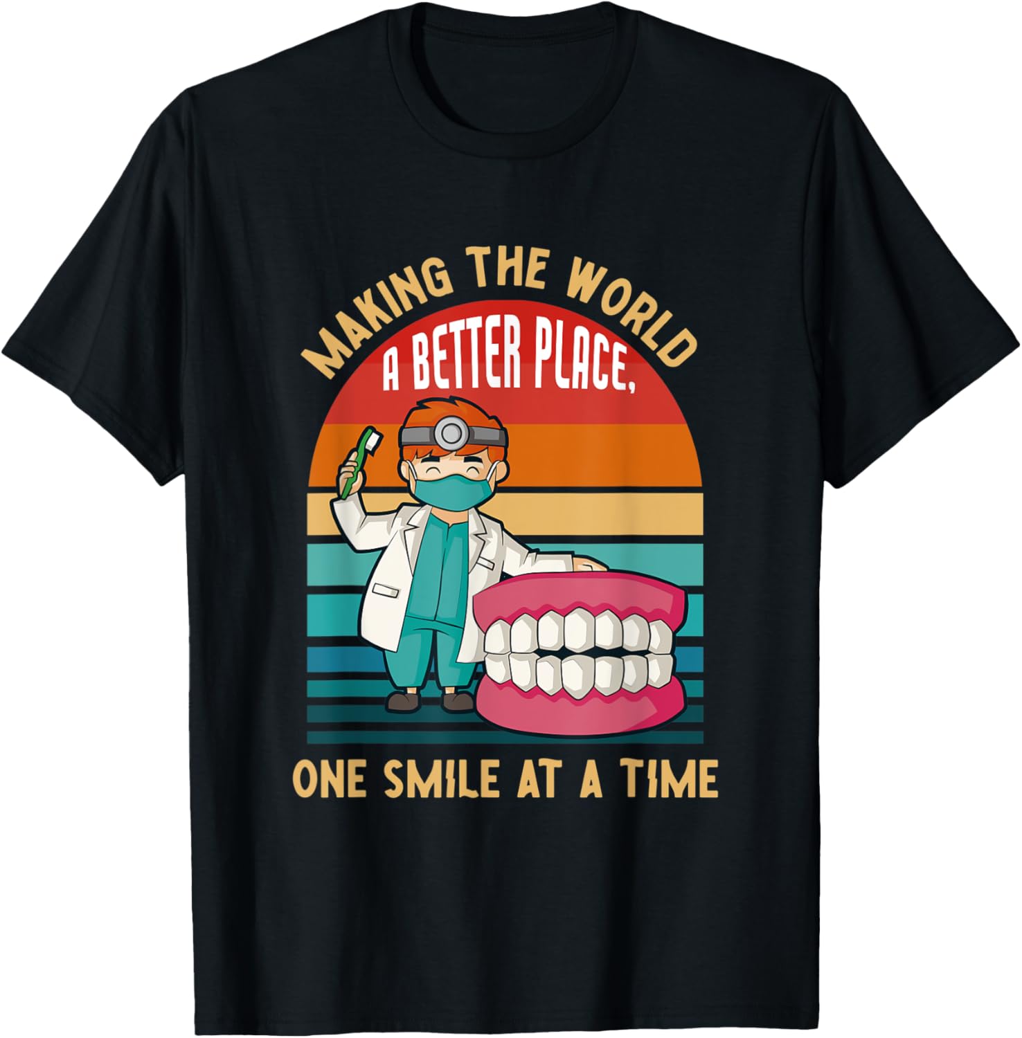 Making The World A Better Place One Smile At A Time Apparel | US Viral Pick | Perfect Gift Choice