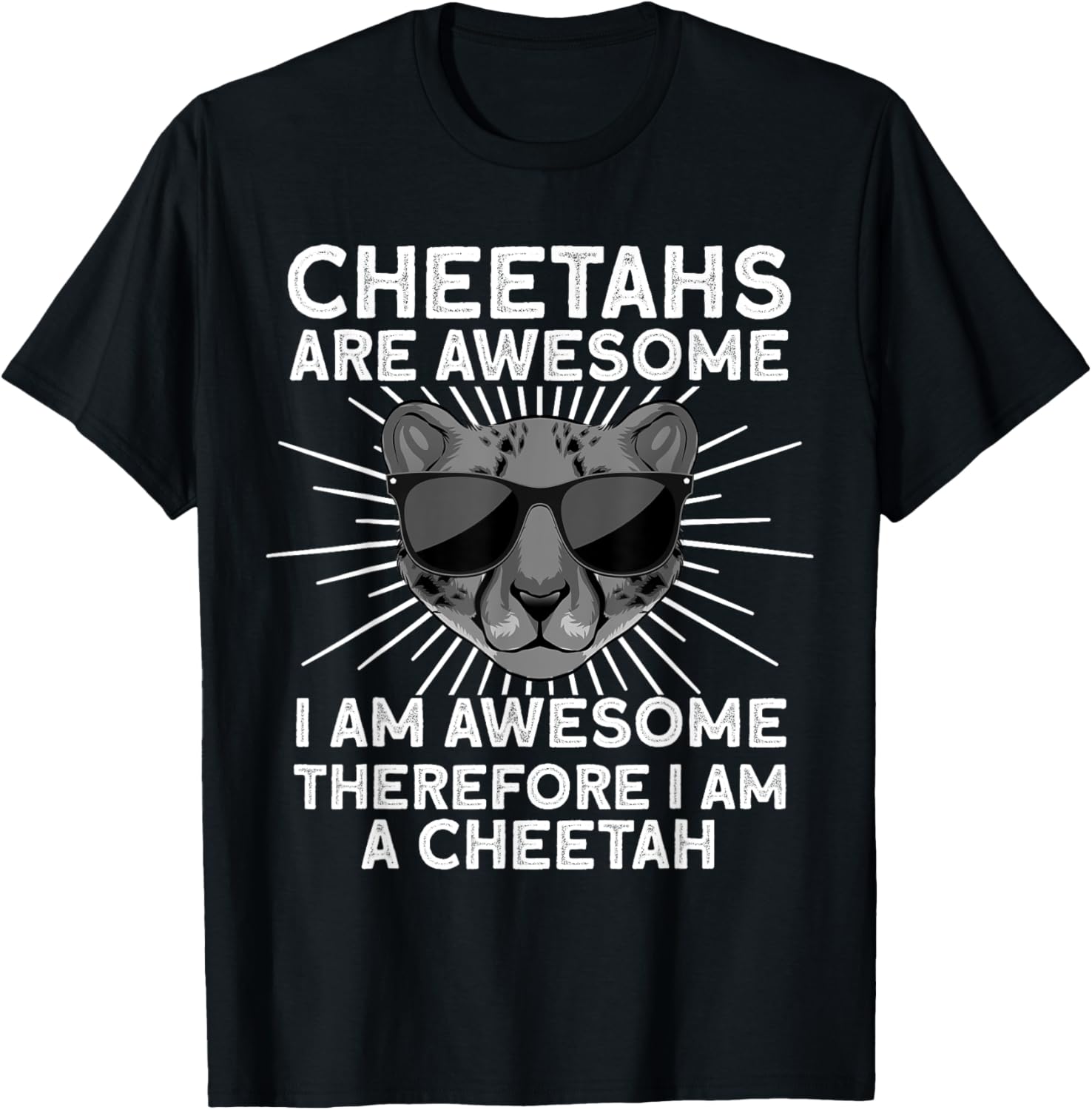 Cute Cheetah Design For Men Women Cat Animal Cheetah Lover Apparel Viral TikTok Find Gift Ready