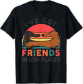 Dachshund I've Got Friends In Low Places Funny Boys Girl Apparel | Premium Quality | Daily Wear Essential
