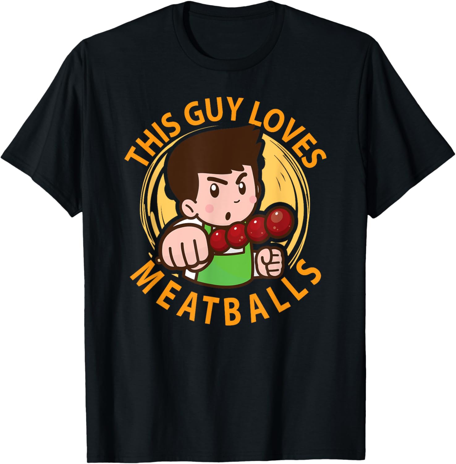 This Guy Loves Meatballs Italian Food Meatball Maker Apparel | Premium Quality | Aesthetic Fit