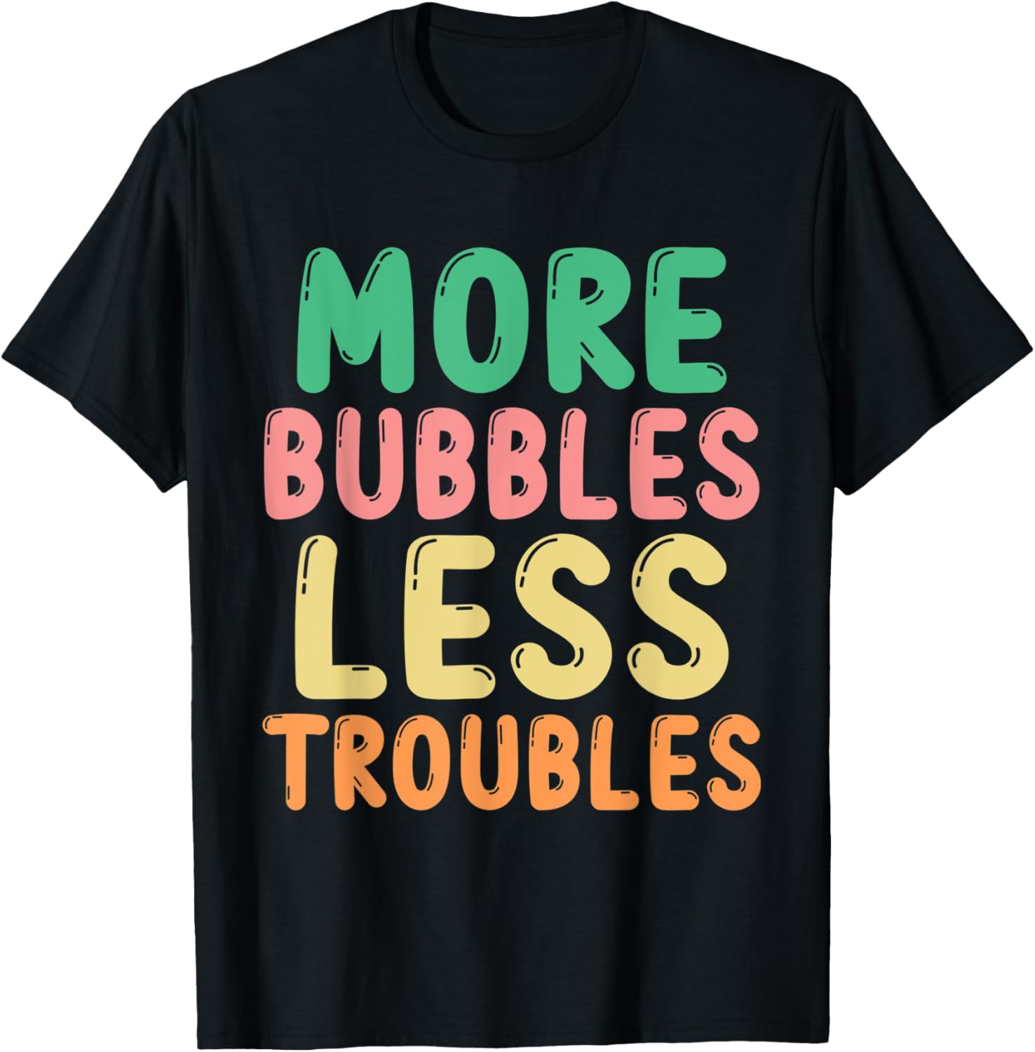 Soap Making, More Bubbles Less Troubles, Soap Maker Apparel | Premium Quality | Perfect Gift Idea